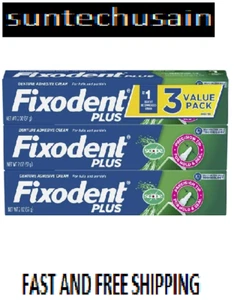 Fixodent Plus Scope Denture Adhesive, Precision Hold, 2.0 oz, 3 Pack - NEW - Picture 1 of 1