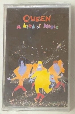 BRAND NEW SEALED CASSETTE~QUEEN A KIND OF MAGIC~OG XDR TAPE~FREDDIE MERCURY~MAY - Image 1 of 2