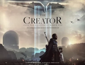 The Creator Original UK Cinema Quad Poster. 30x 40” Director Of Rogue 1 - Bild 1 von 3
