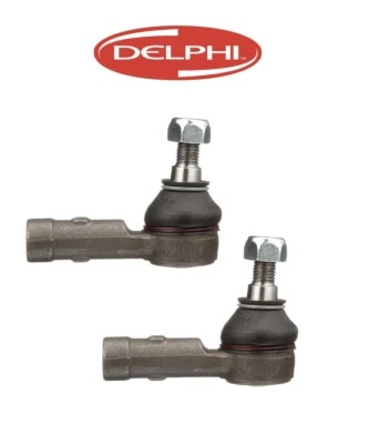 Juego de 2 extremos de varilla de amarre exterior Delphi TA1518 para Jaguar Vanden Plas XJ12 XJ8 Foto 1 de 4