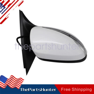 Nuevo espejo retrovisor lateral derecho pasajero blanco para Mercedes-Benz C43 AMG 2017-2021 Foto 1 de 4