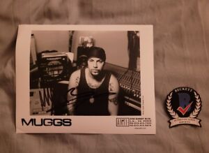 DJ Muggs signed press photo Beckett BAS COA #BL16880 Cypress Hill Soul Assassins