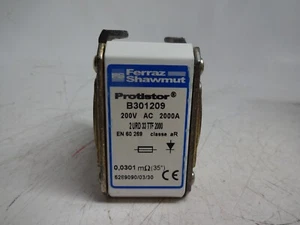 Neu Ferraz Shawmut Protistor B301209/2000A 200V Sicherung - Bild 1 von 6