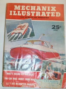 Mechanix Illustrated Magazine Special Boating Issue April 1956 121614R3 - Picture 1 of 1