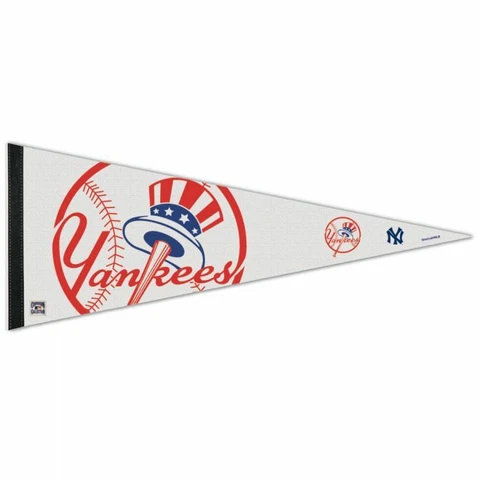 NEW YORK YANKEES TOP HAT LIMITED EDITION PREMIUM QUALITY PENNANT 12"X30" BANNER Cover