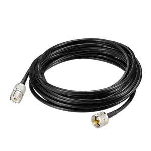 Boat Marine AIS VHF Radio Antenna Adapter PL-259 to SO-239 Extension Cable 50FT - Picture 1 of 7