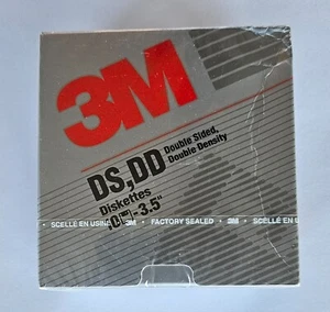 Disquetes DS/DD 3M 3,5" nuevos. Pack de 10. ¡Formateado a 720K en 2025! - Imagen 1 de 3