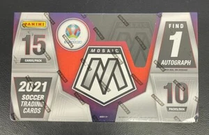 2020-21 Panini Mosaic UEFA EURO 2020 Soccer Factory Sealed Hobby Box  - Bild 1 von 4
