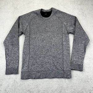 Lululemon Sweater Mens XS Gray Engineered Warmth Crew Merino Wool Blend - Picture 1 of 6