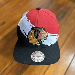 Mitchell & Ness NHL Vintage Hockey Paintbrush Adjustable Fit wool SnapBack hat - Picture 1 of 11