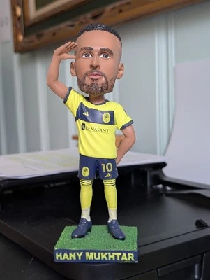 Коллекционный товар Hany Mukhtar No10 Bobblehead Nashville SC РЕДКИЙ совершенно новый MLS NSC - Изображение 1 из 4