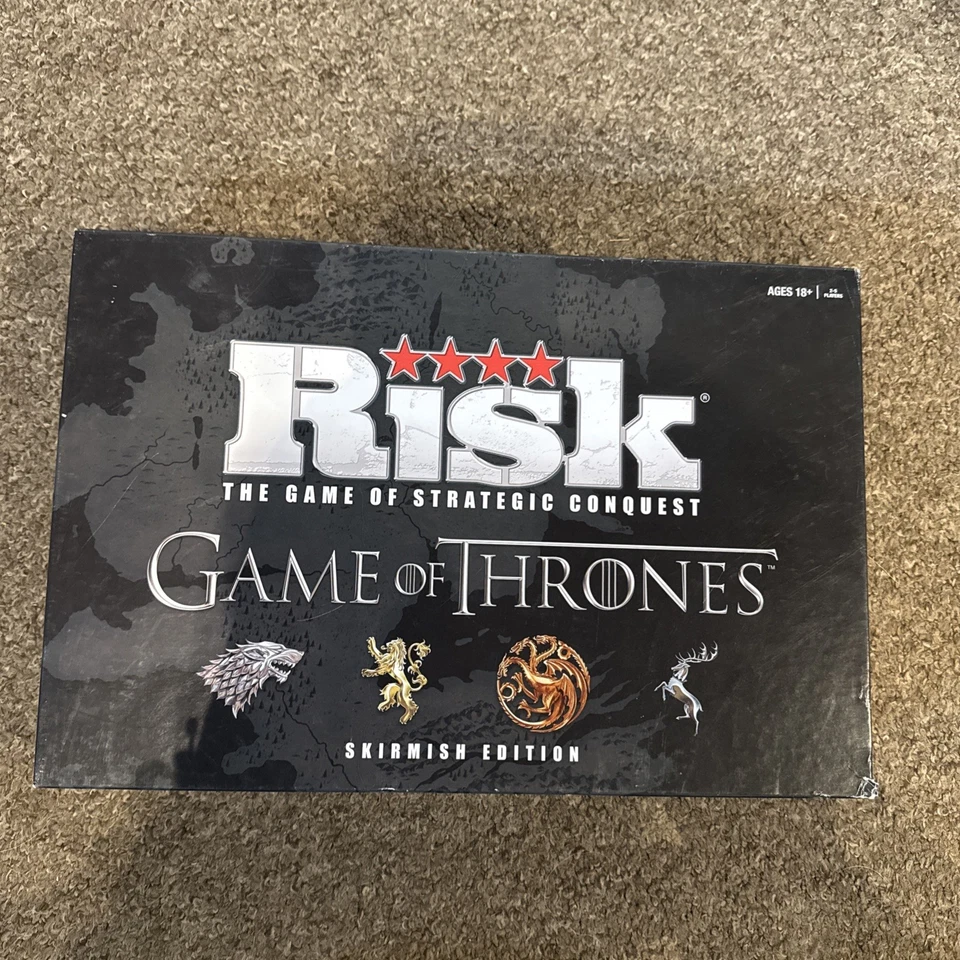 Risk Game Of Thrones Skirmish Edition Collectors Board Game Hasbro Gaming ⭐ - Image 1 of 4
