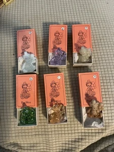 Sechs Mosser Peewee Glas Clowns in Originalkartons C E F I K M, neu - Bild 1 von 12