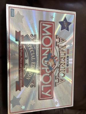 Monopoly The America USA Special Edition 2002 Parker Brothers Brand New Sealed - Image 1 of 2