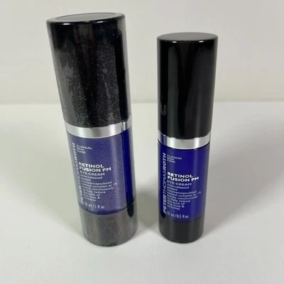 Peter Thomas Roth Retinol Fusion PM Eye Cream Lot of 2x (1 & 0.5 fl oz.) * NEW! - Image 1 of 4