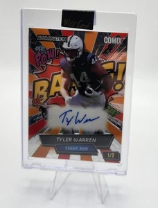 2024 Wild Card Alumination Comix Tyler Warren Auto 1/2 Colts - Bild 1 von 2