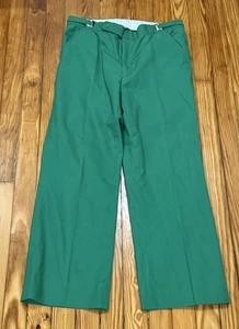 Aureus Vtg 80s 70s Men High rise Pants Caddy-shack Plaid Disco Size 34 - Picture 1 of 4