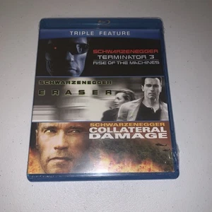 Terminator 3 / Eraser / Collateral Damage (Blu-ray, 2002) SEALED - Picture 1 of 2