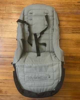 Cubierta de tela para asiento de cochecito Baby Jogger City Select LUX gris pizarra Foto 1 de 4