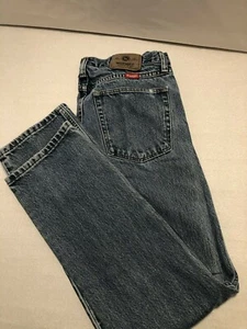 Herren Wrangler Authentic Denim Jeans Classic Medium Wash Größe 32 x 32 - Bild 1 von 5