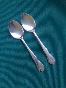 Stanley Roberts, Rogers Co Stainless Steel Glendale 2 Soup /Place Spoons 97099 - Bild 1 von 4