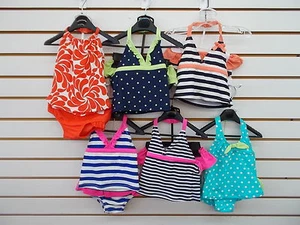 Trajes de baño tankini surtidos para bebés/niñas OshKosh B'gosh 2 piezas tallas 9 Mt., 18 Mt. & 5 - Imagen 1 de 21