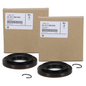 2x ORIGINAL BMW Wellendichtring Simmerring Differential Hinterachse 33107505604 - Bild 1 von 2