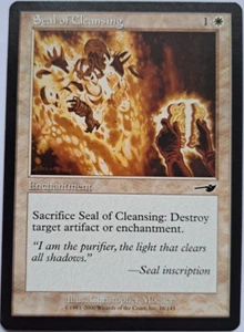 Seal of Cleansing - Nemesis - MTG - Picture 1 of 4