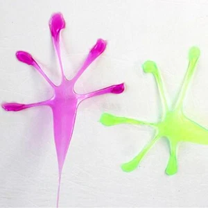 1X Dehnbare Klebrige Hands Palm Toy Kinder Weihnachtsgeburtstagsfeier~ - Picture 1 of 12