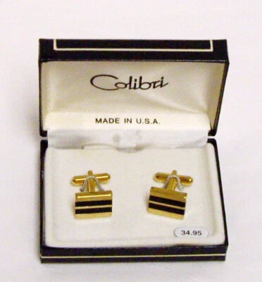 Gemelos Colibrí Tono Dorado Negro y Dorado Hechos en EE. UU. Nuevos En Caja Venta 30% Descuento Foto 1 de 4