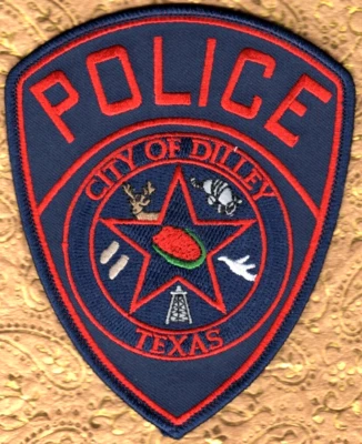 Parche para el hombro de la policía de Texas Dilley Foto 1 de 2