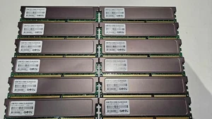 RAM Geil DDR3 2GB 1333MHz 24GB (12 x 2GB) PC-10660 - Afbeelding 1 van 2