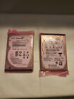 Lot of (2) 750gb Sata Laptop Hard drives 2.5 - Wiped and Tested - Multi brands
