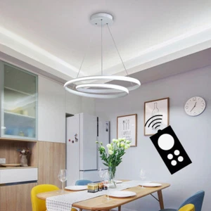 LED Pendant Light Bar White Lights Canteen Ceiling Lamp Home Chandelier Lighting - Picture 1 of 10