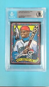 2020 Topps Ken Griffey Jr. Project Auto RARE🔥🔥🔥 INVESTMENT CARD