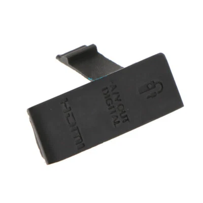USB AV OUT HDMI MIC Rubber Cover Cap for Canon EOS 500D / Rebel T1i / Kiss X3 - Image 1 of 2