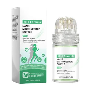 Nano-Microneedle Bottle Body Nourishing Roller Skin Moisturizing Liquid For Care - Picture 1 of 12