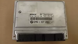 97-03 BMW 5 & 7 SERIES BOSCH ENGINE CONTROL MODULE ECM OEM DME12141437284 - Bild 1 von 4