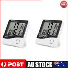 Digital Indoor Thermometer Hygrometer HTC-1 Room Temp Humidity Meter Clock