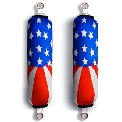 Flag USA Patriot Ski-Doo Bombardier Shock Protector Covers Snowmobile (Set of 2) - Image 1 of 4