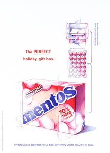 MENTOS NEUWERTIG AD #10 MAGAZIN Promo AD 2003 - Bild 1 von 1