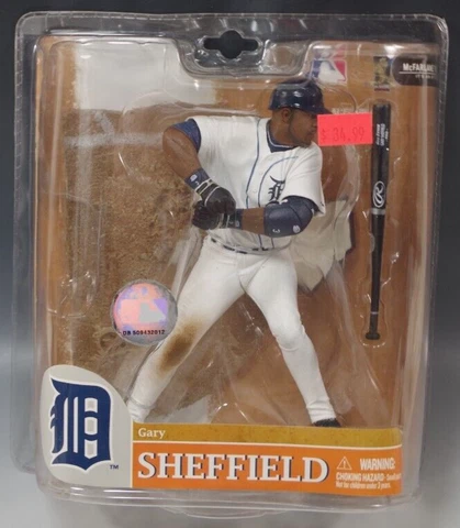 McFARLANE GARY SHEFFIELD DETROIT TIGERS SERIES 20 FIGURE MLB BASEBALL MIB Cover