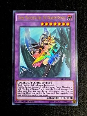 🔥YUGIOH • DARK MAGICIAN GIRL THE DRAGON KNIGHT • ULTRA RARE • DRL3-EN044 • NM🔥 - Image 1 of 4