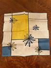 FAITH AUSTIN Designer Handkerchief ~ Hard to Find Design ~ Vintage 1940s-1960s