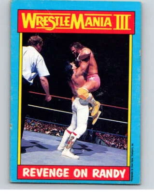 1987 O-Pee-Chee WWF #50 Ricky Steamboat/Randy Savage  V69566 - Image 1 of 2