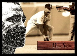 Ozzie Smith 1996 Pinnacle Aficionado Card #5 St Louis Cardinals