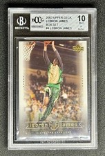 2003 Upper Deck LeBron James Rookie Card #4 Box Set BCCG 10 Mint Beckett Lakers