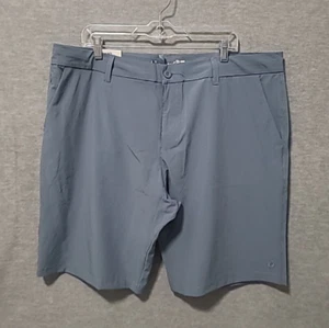 Hang Ten Herren Shorts blau kariert Gr. 40 schnelltrocknend Hybrid leicht - Bild 1 von 10