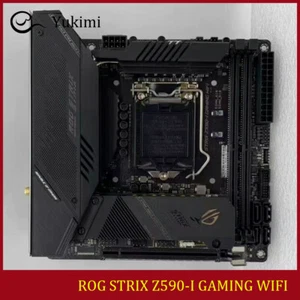 FOR ASUS ROG STRIX Z590-I GAMING WIFI DDR4*2 LGA1200 64GB Mini ITX Motherboard - Picture 1 of 4