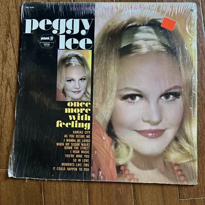 ONCE MORE WITH FEELING BY PEGGY LEE 12" 33 RPM POP PICKWICK RECORDS SPC 3090 - Image 1 of 2